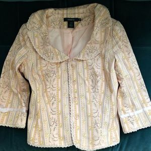 Cropped blazer jacket